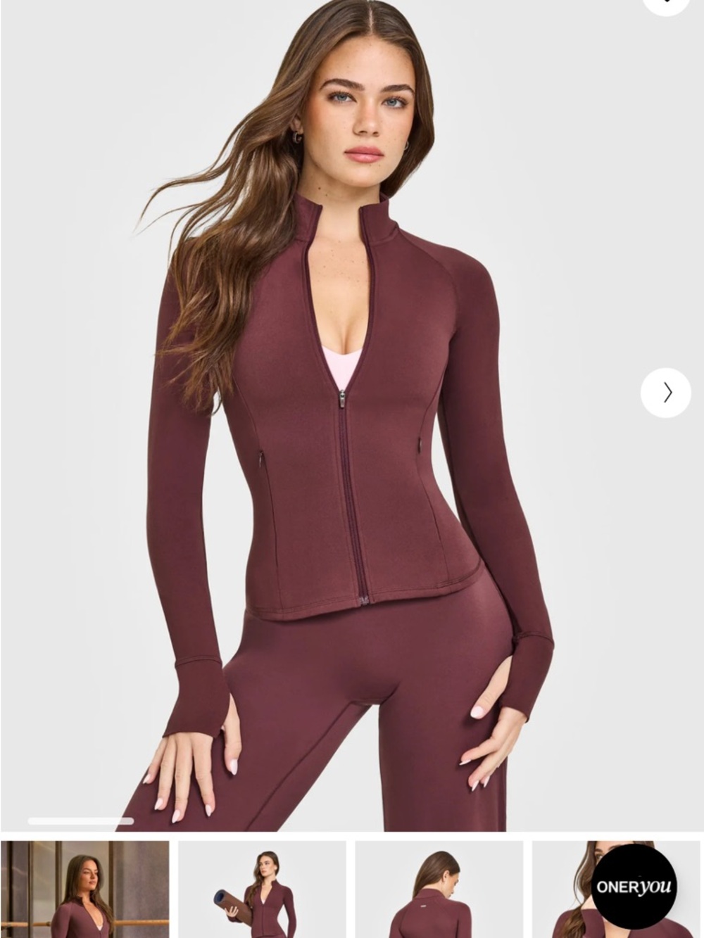 ONER ACTIVE SOFT MOTION JACKET VELVET MOCHA